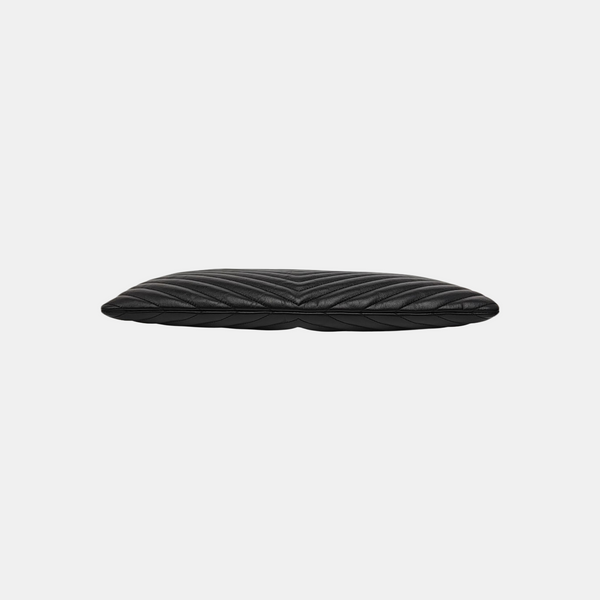 Quilted Calfskin Clutch Black