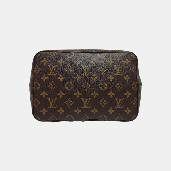 NÉONOÉ MM Monogram Coated Canvas Brown