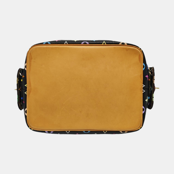 LV × TM NÉONOÉ MM Monogram Coated Canvas Black
