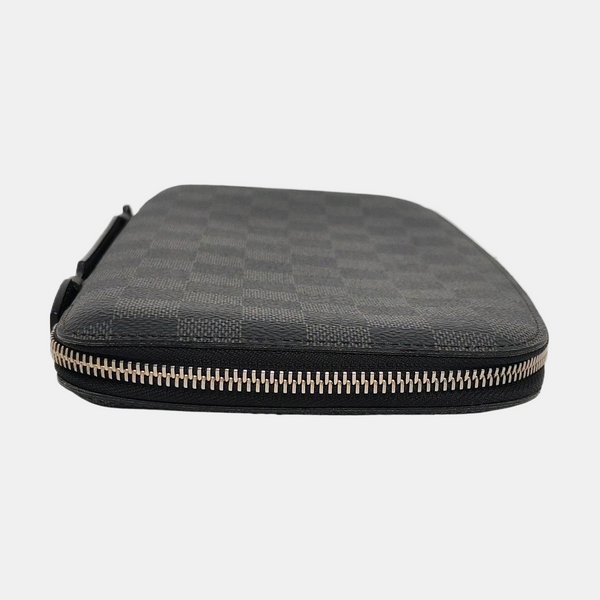 ATOLL Damier Graphite Calfskin Black