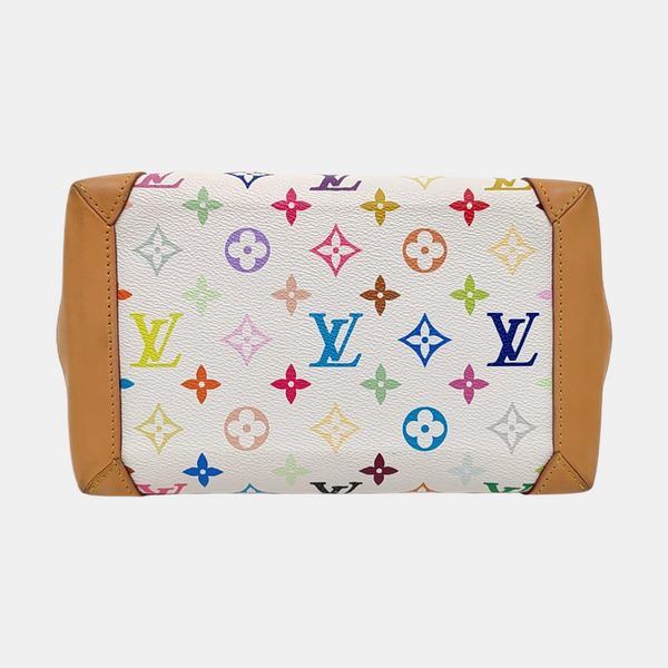LV × TM AUDRA Monogram Coated Canvas White