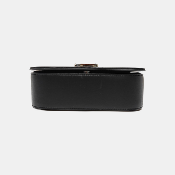 Calfskin Shoulder Bag Black