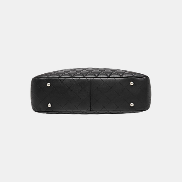 SURPIQUE Quilted Calfskin Black