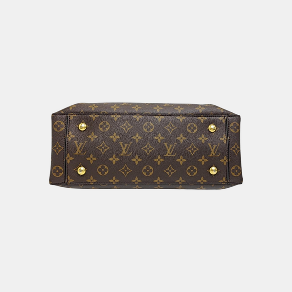 FLOWER Monogram Coated Canvas Brown