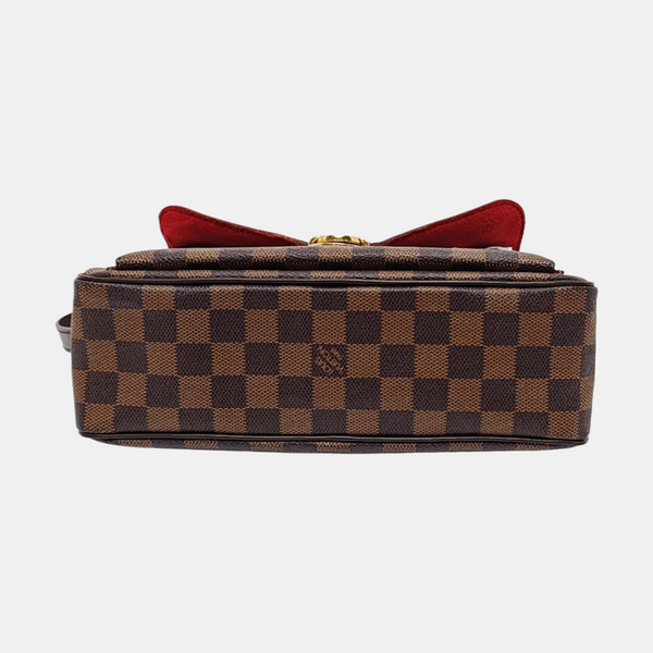 RAVELLO GM Damier Ebene Coated Canvas Brown
