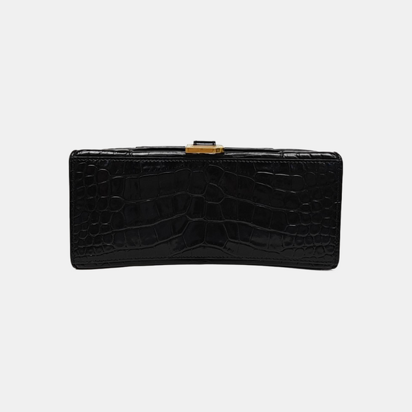 Hourglass S Calfskin Black