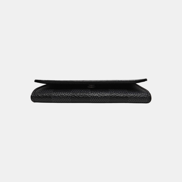 ENVELOPPE Damier Graphite Coated Canvas Gray Card Holder