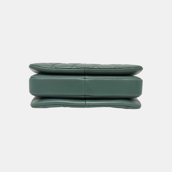 TRENDY CC Quilted Lambskin Green