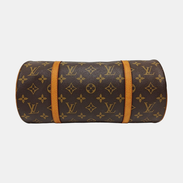 PAPILLON 30 Monogram Coated Canvas Brown