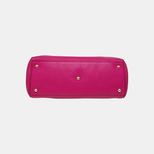 Bamboo 1947 Medium Calfskin Pink