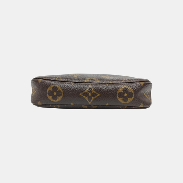 ACCESSOIRES Mini Monogram Coated Canvas Brown