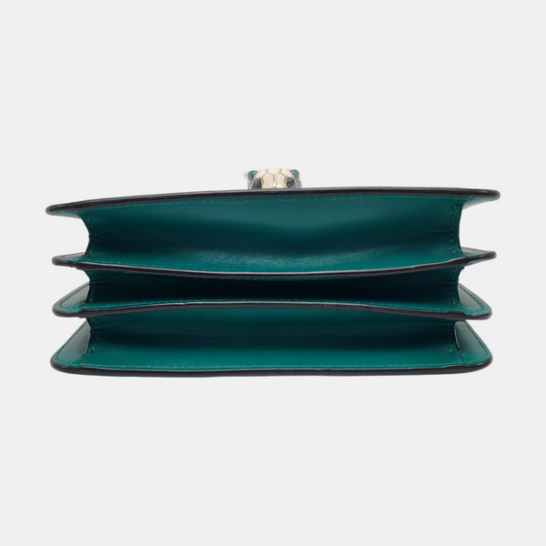 SERPENTI FOREVER Small Calfskin Green