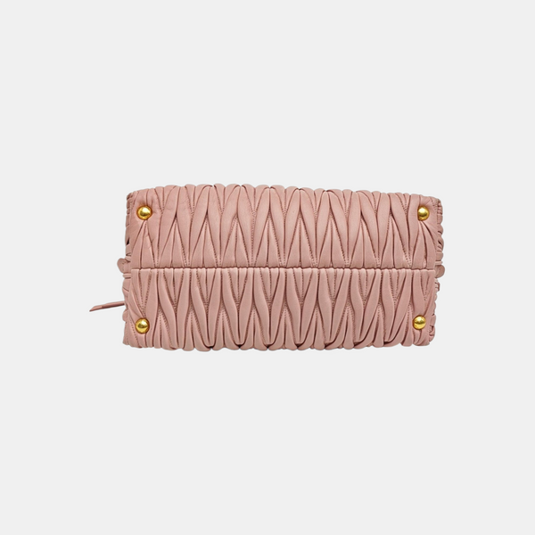 Avenue Quilted Lambskin Pink