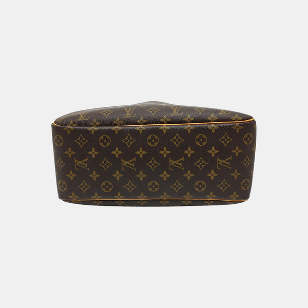 DEAUVILLE Monogram Coated Canvas Brown