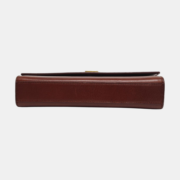 Calfskin Shoulder Bag Red