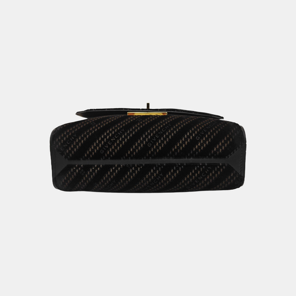 Suede Shoulder Bag Black