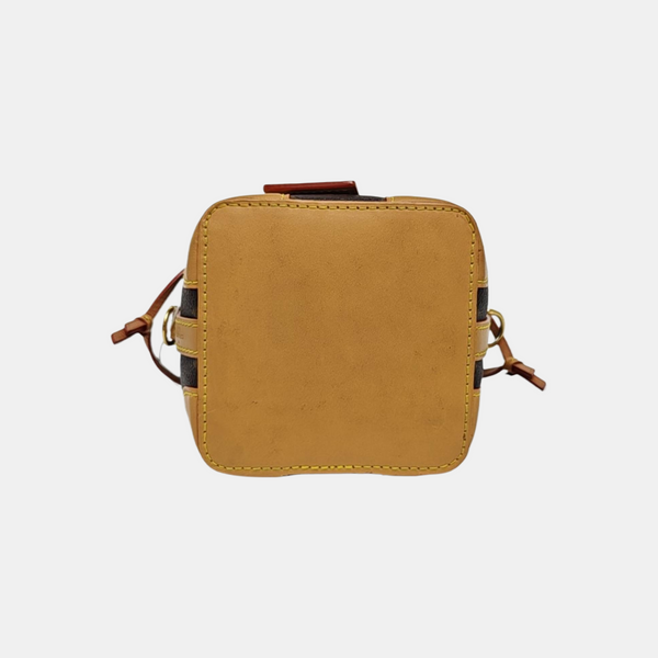 NOÉ Mini Monogram Coated Canvas Brown