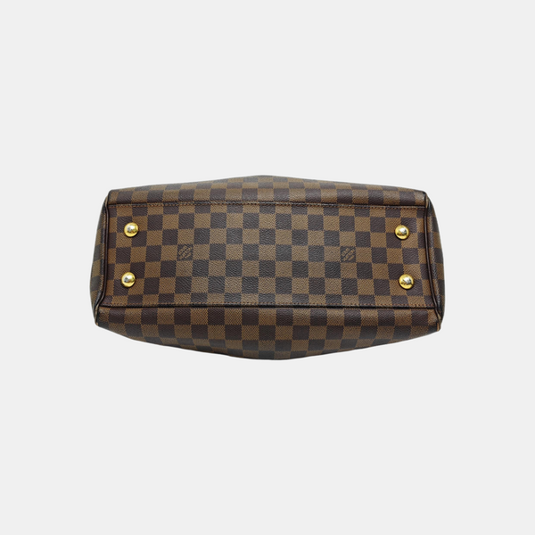 TREVI PM Damier Ebene Coated Canvas Brown