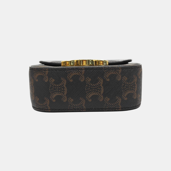 TRIOMPHE Mini Coated Canvas Black