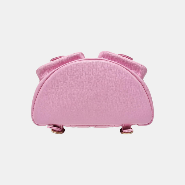 DUMA Small Quilted Grained Calfskin Pink