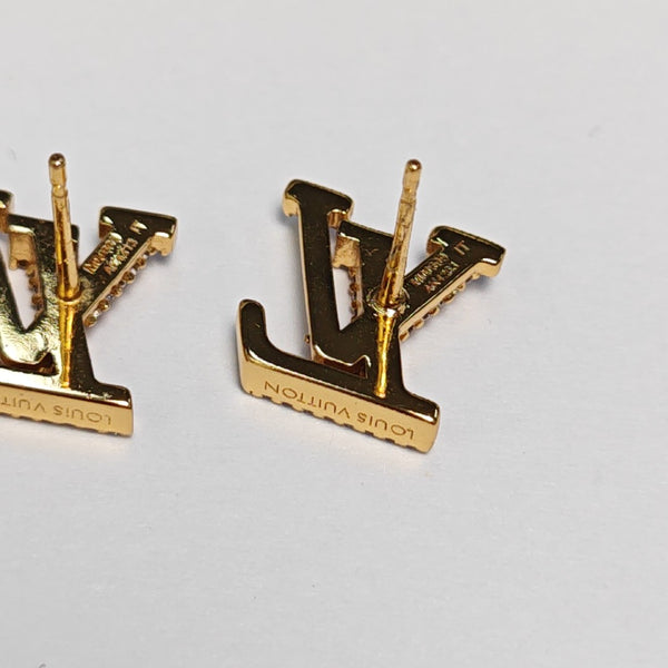 Metal Gold Stud Earrings
