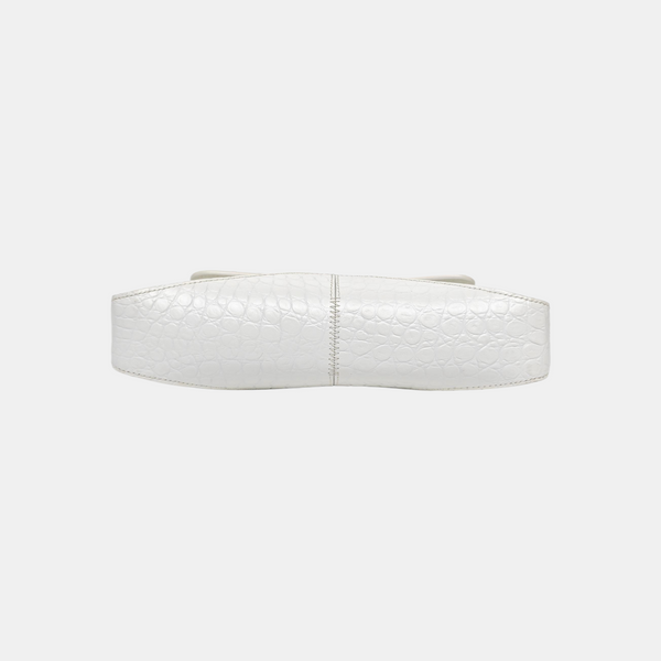 Calfskin Shoulder Bag White