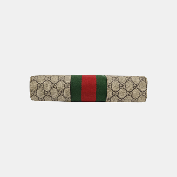 GG Supreme Monogram Coated Canvas Black