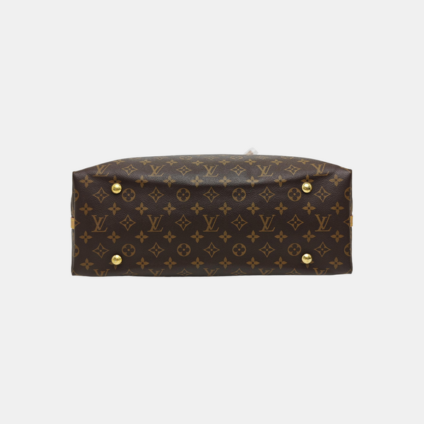 CARRYALL MM Monogram Coated Canvas Brown