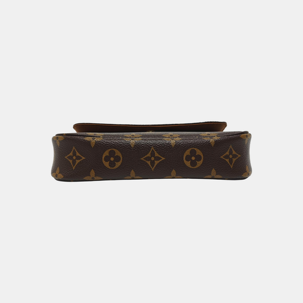 IVY Monogram Coated Canvas Brown