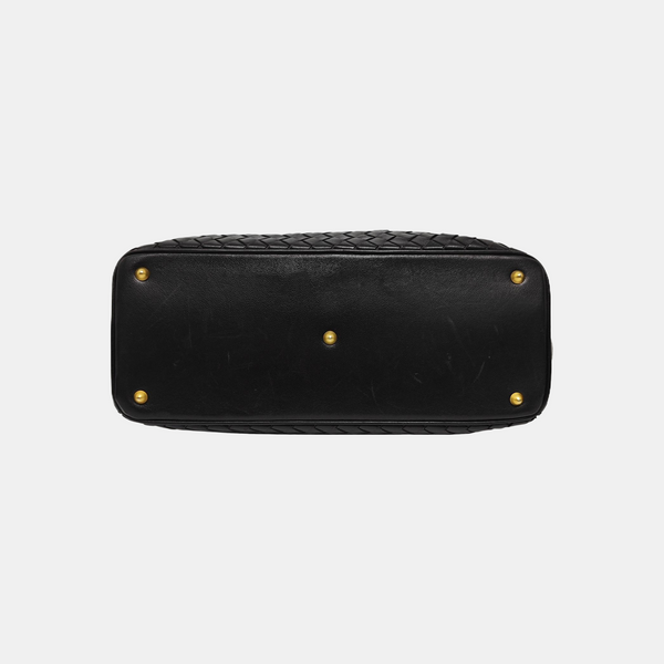 Calfskin Shoulder Bag Black