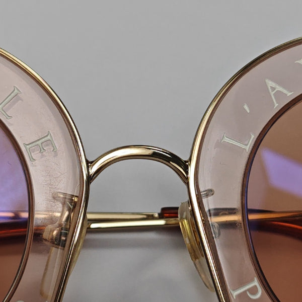 Metal Sunglasses Orange