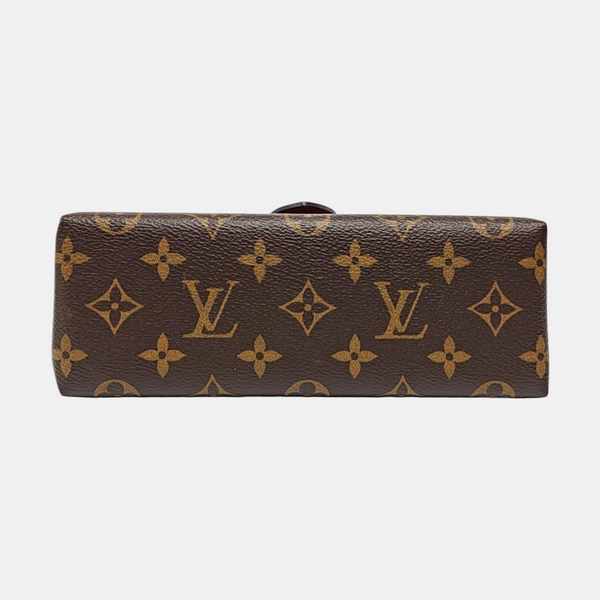 LOCKY BB Monogram Coated Canvas Red