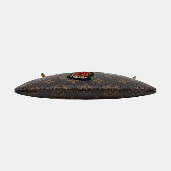 CITY Monogram Coated Canvas Brown