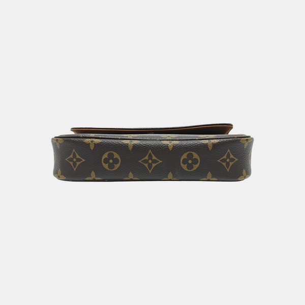 IVY Monogram Coated Canvas Brown