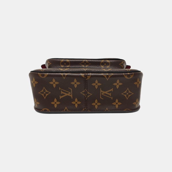PASSY Monogram Coated Canvas Brown