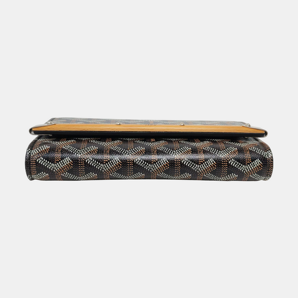 Monte-Carlo Mini Coated Canvas Black Wallet