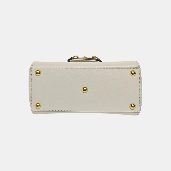 Horsebit 1955 Medium Calfskin White