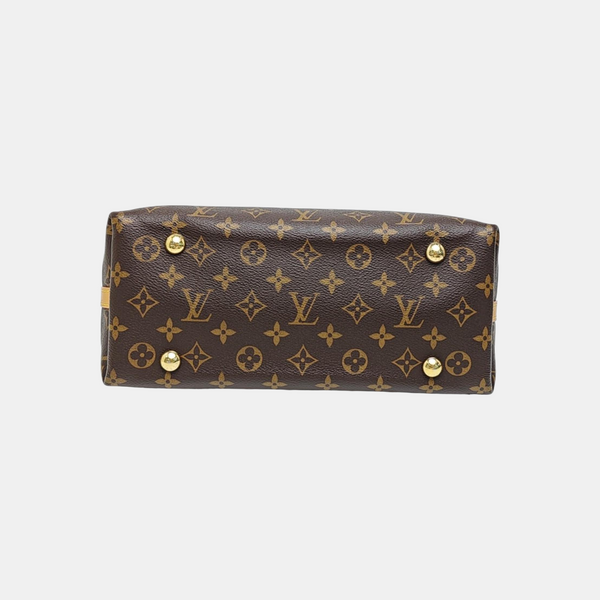 CARRYALL PM Monogram Coated Canvas Brown