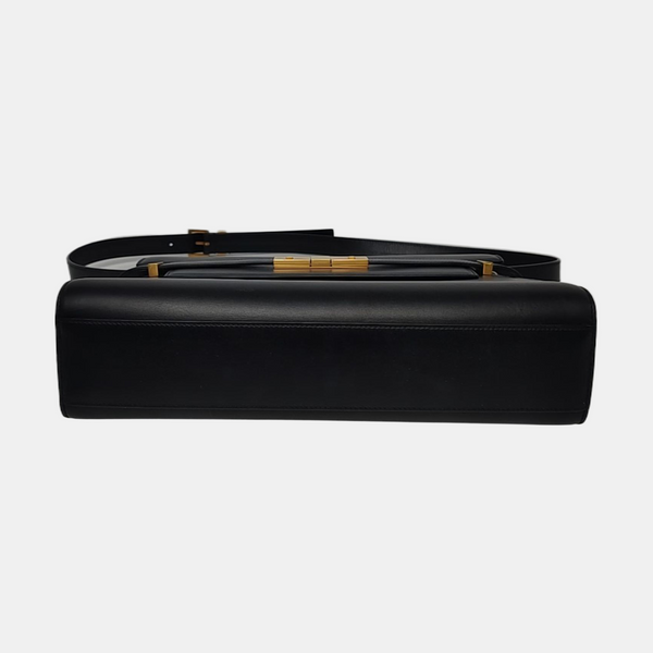 MANHATTAN Medium Calfskin Black