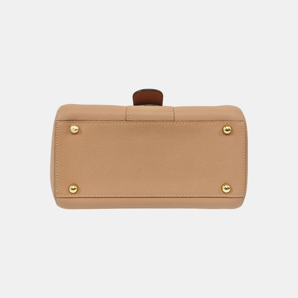 Brillant Mini Calfskin Beige