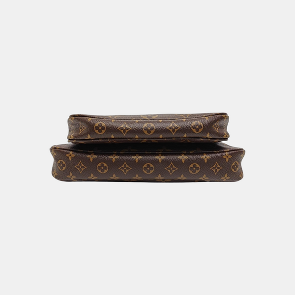MULTI Monogram Coated Canvas Brown