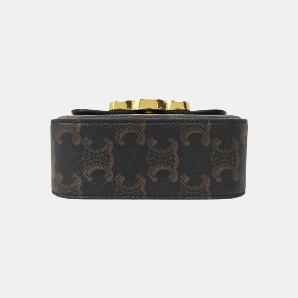 TRIOMPHE Mini Coated Canvas Black