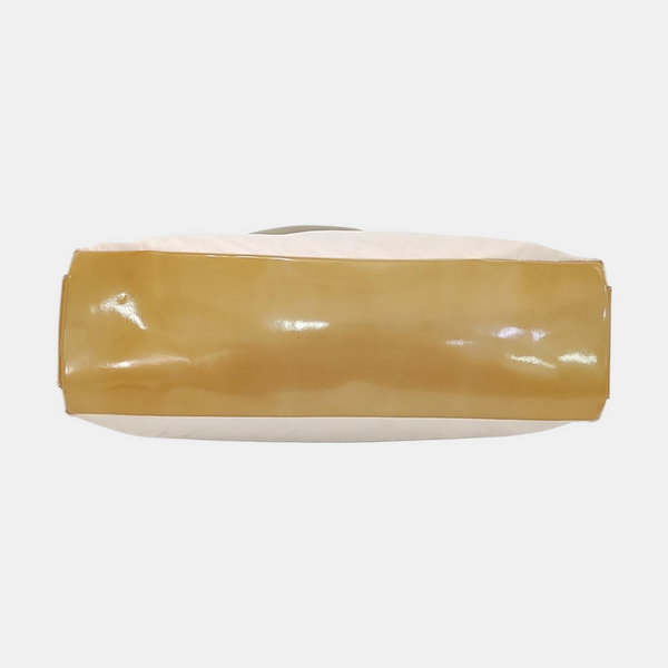 Nylon Shoulder Bag Beige
