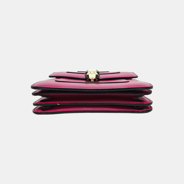 SERPENTI FOREVER Small Calfskin Red