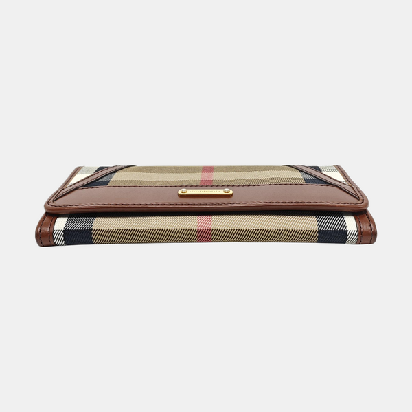 Canvas Wallet Brown