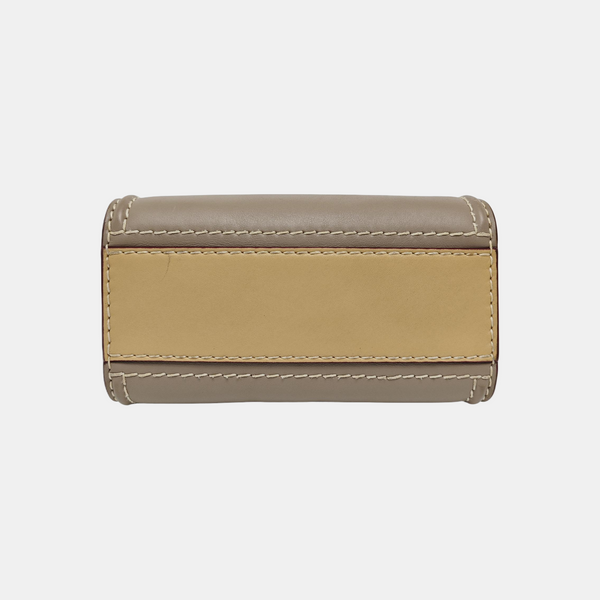 Calfskin Shoulder Bag Gray