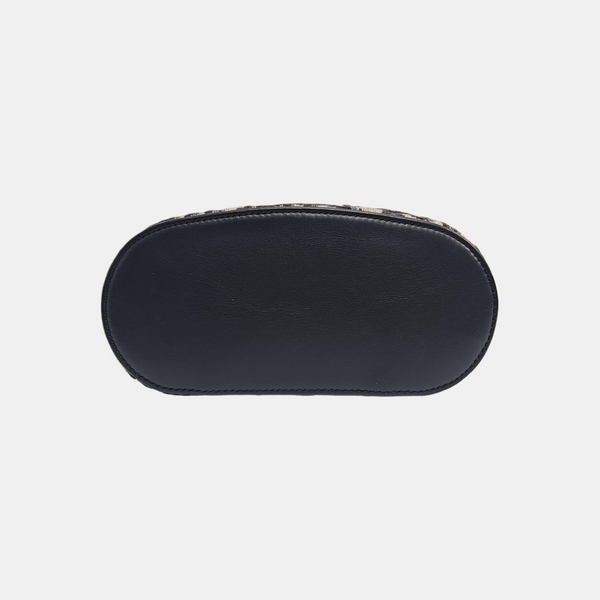 30 Montaigne Mini Oblique Canvas Blue
