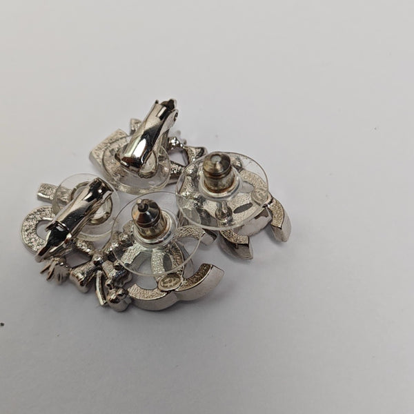 Metal Silver Stud Earrings