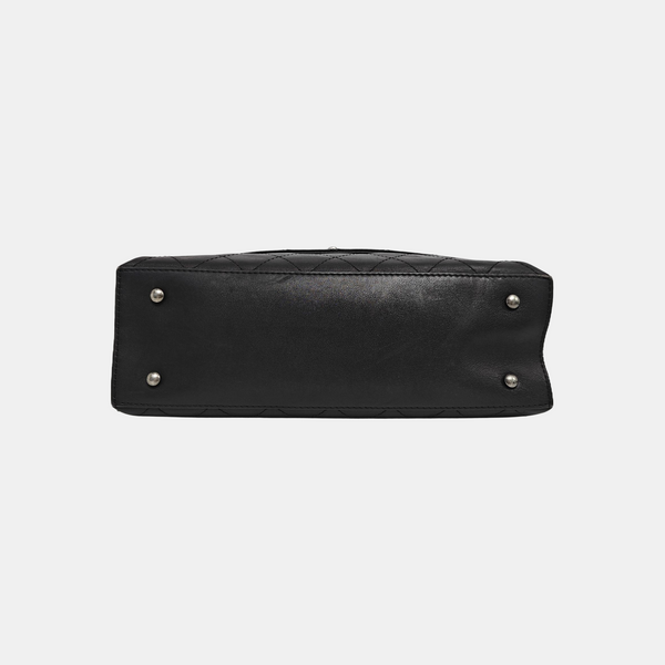 LUXURY TOP Quilted Calfskin Black