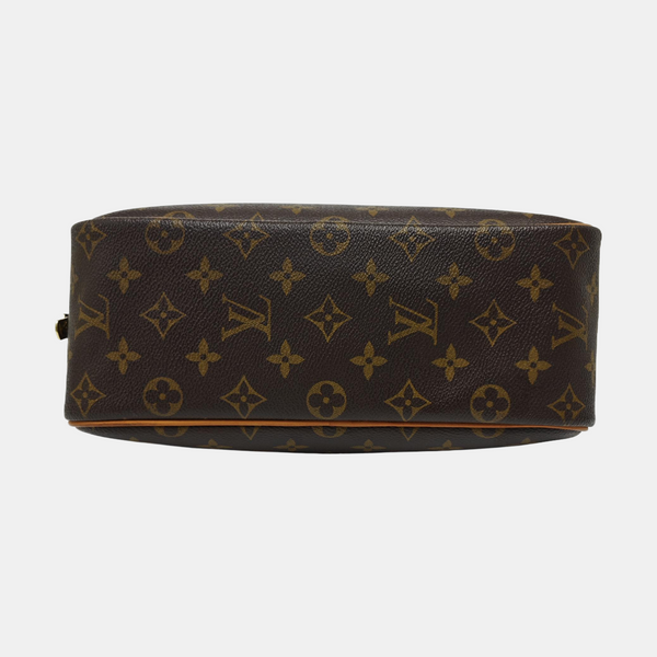 DEAUVILLE Monogram Coated Canvas Brown